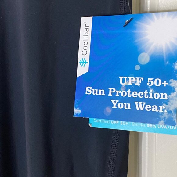 Coolibar Santa Cruz UPF 50+ Swimming Leggings - Women’s 2X - Black - NWT - Picture 7 of 11